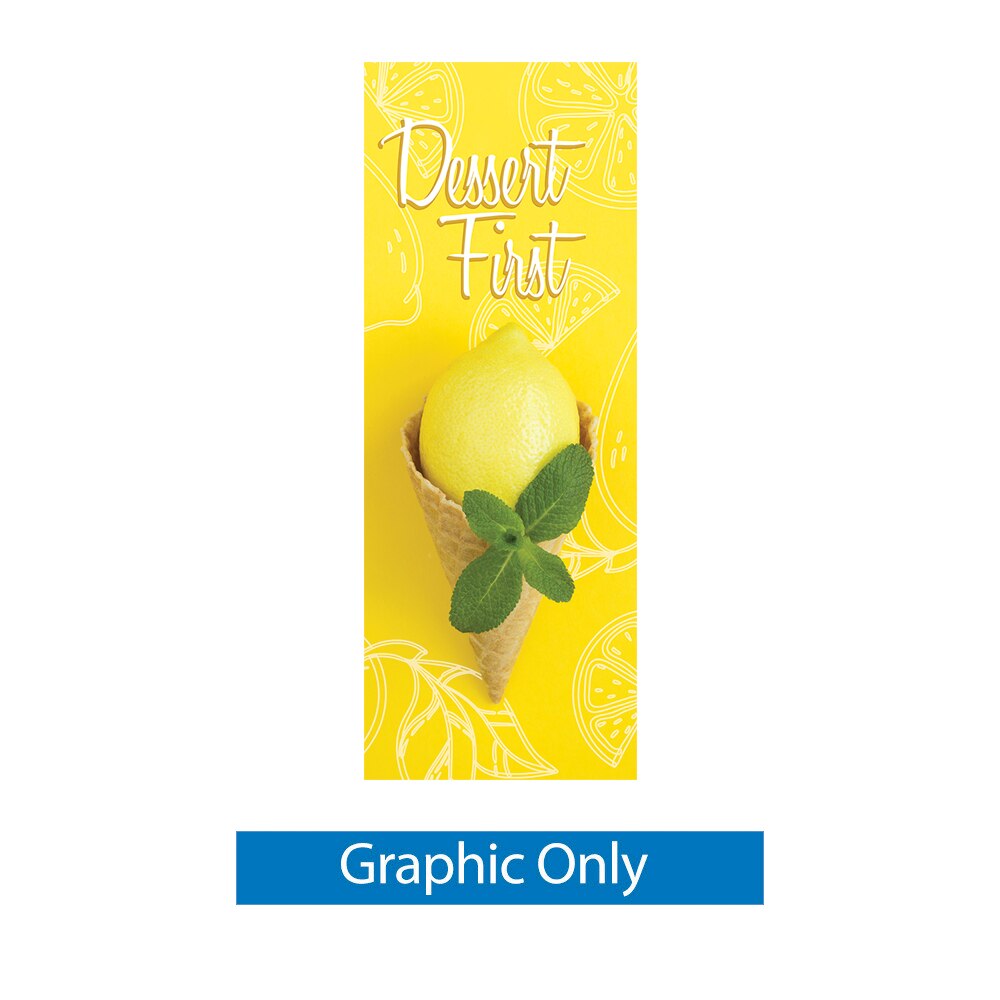 Grasshopper Adjustable Indoor X Banner Stand — 31.5x71 Graphic Only